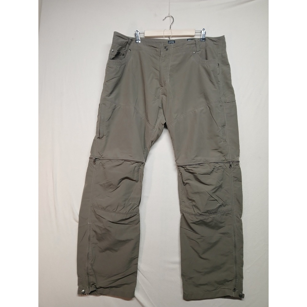 Kuhl stealth outdoor convertible cargo pants hiking size 42‎ x 32